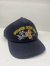 Trucker Hat Baseball Cap Vintage Snapback Operation Desert Storm
