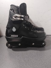 Roces M12 Skates UK Size 9 EU 43 Black Inline Aggressive  Skates