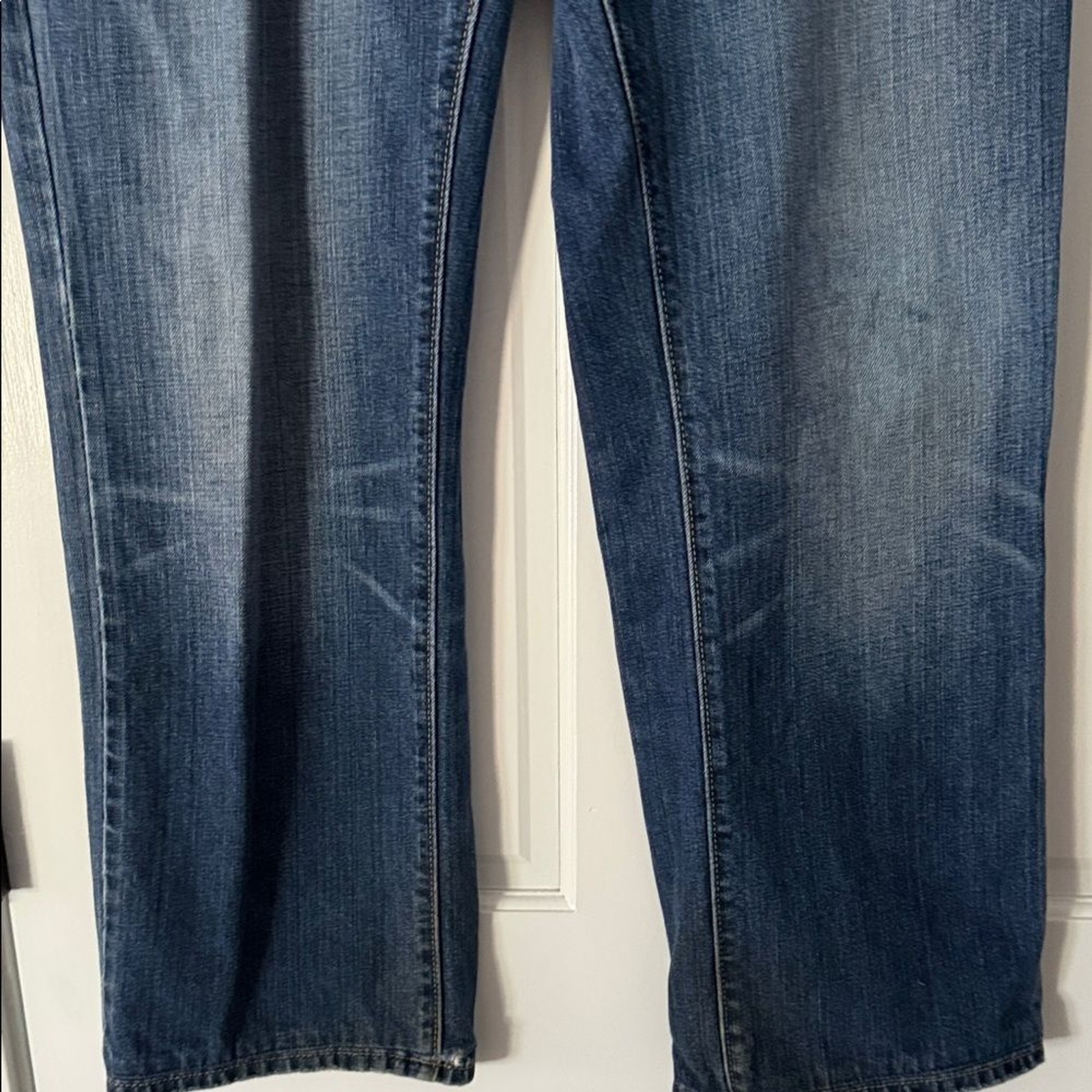 Boss Orange Hugo Boss Jeans Mens 36x34 Regular Fit Straight Leg Blue Denim Adult thumbnail 3