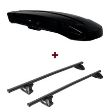 Dachbox Thule Vector Alpine + Dachträger für Ford Mondeo Turnier IV Typ BA7