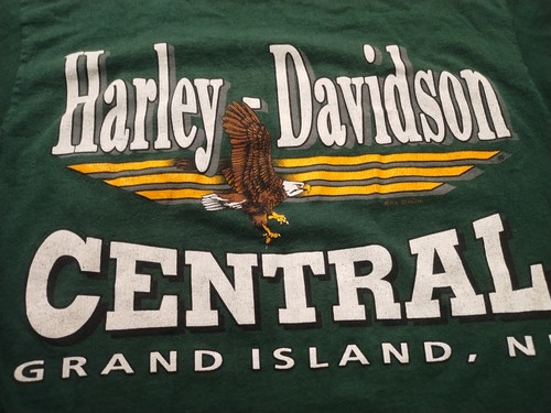 Vintage 1992 Harley Davidson 90th Anniversary T-Shirt Medium - Picture 6 of 8