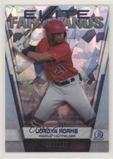 2019 Bowman Chrome Elite Farmhands Atomic Refractor /150 Jordyn Adams #EF-JA s7f