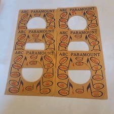45 RPM 7" RECORD SLEEVES CO. SLEEVE 6 PACK SEE PHOTOS ABC Paramount SLV302