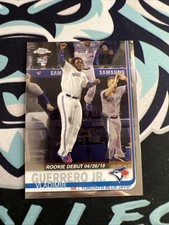 2019 Topps Chrome Update Rookie Debut Vladimir Guerrero Jr. #58