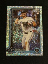 2025 Topps Series 1 Celebration Connor Norby RC Confetti Parallel #132