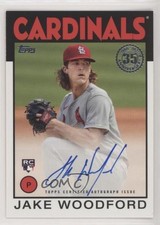2021 Topps Update 1986 Topps Baseball Auto Jake Woodford #86B-JW Auto 0jo2