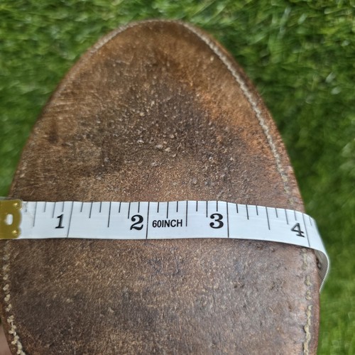 Justin Light Brown Leather Cowboy Boots Style 1632 Size 13 A - Narrow - Seconds - Picture 22 of 23