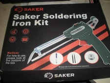 Saker Soldering Iron Kit: 60W 110V Corded Electric