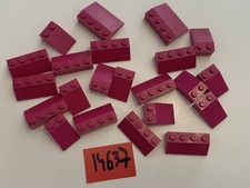 Lego Parts Lot Dark Pink Slopes