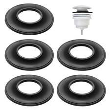 5 PCS Universal Tub Stopper Gasket, Replaces Stoppers Bathtub Drain Gaskets, ...