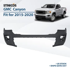 For 2015 2016 2017 2018 2019 2020 GMC Canyon Front Bumper Cover Matte Black
