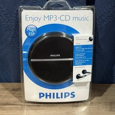 Philips Portable MP3-CD Player NEW Sealed EXP2546/17 100 Second Skip Protection.