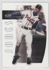 2002 SP Authentic Chipper Jones #47 HOF 0b7