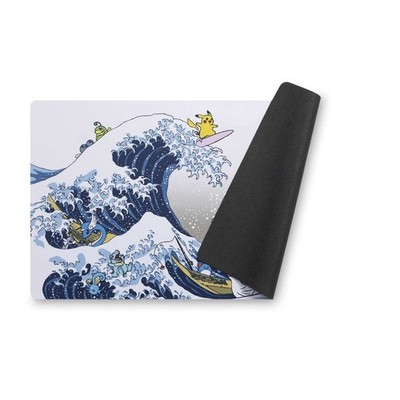 🌊 Brand New! Pokemon Center Great Wave Pikachu Friends Playmat