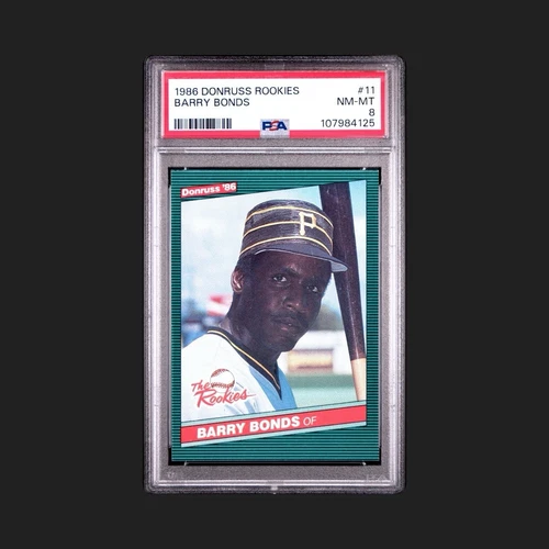 1986 Donruss The Rookies - Barry Bonds #11 (RC)