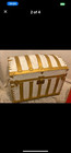 Antique Camelback Dome Steamer Trunk/No key Painted