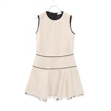 Red Valentino Neoprene Dress Women's Punching Style Clothing Top