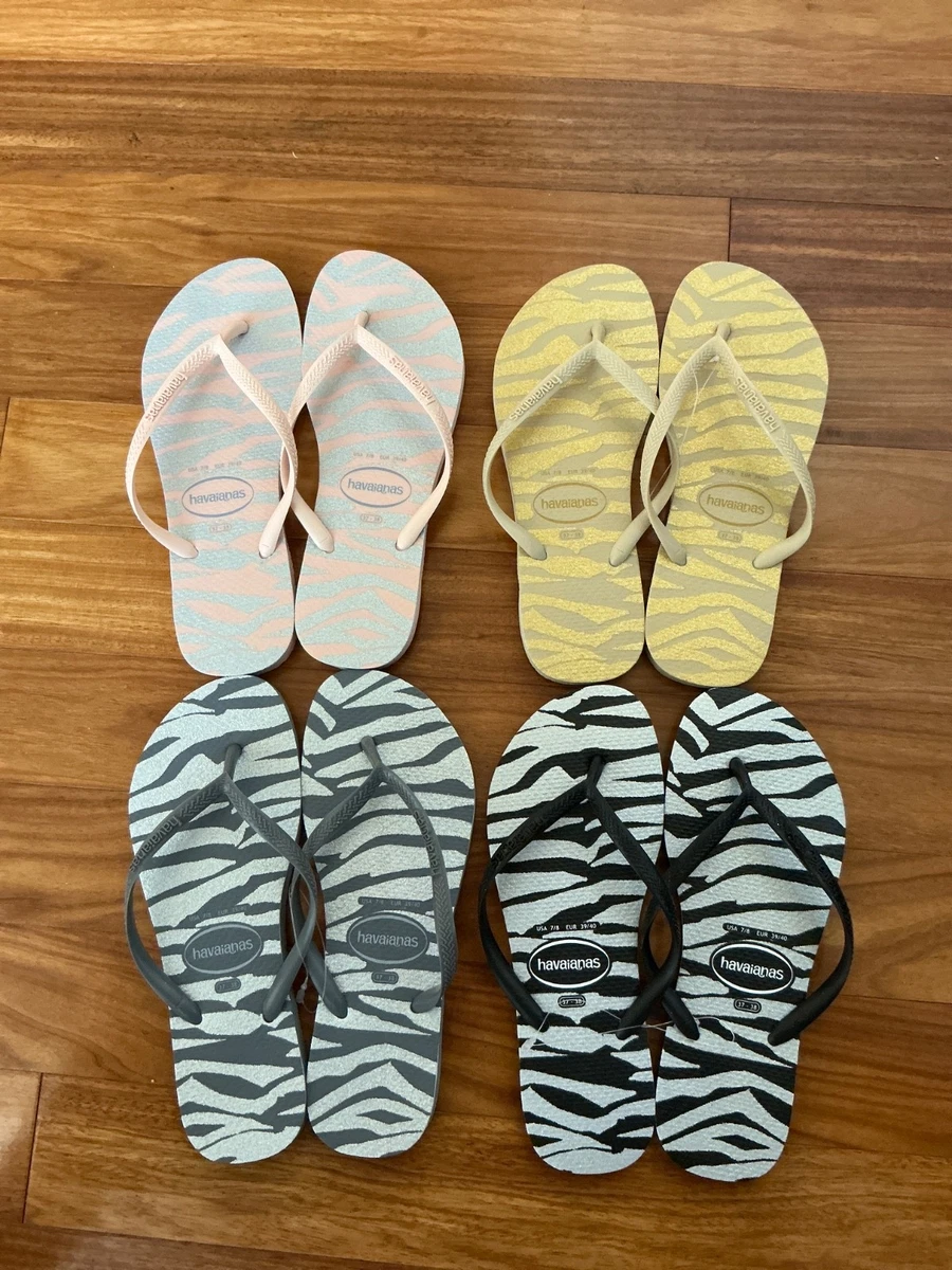 yasomyuハワイアン、アニマルバンド、女の子 Havaianas Women's Animal Print Rubber Sandals for Women for sale