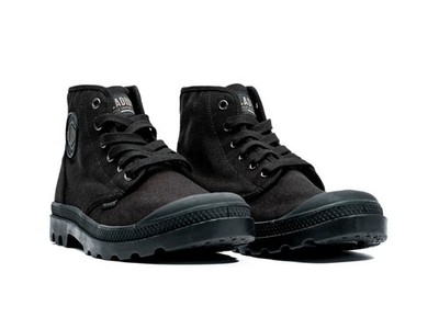 Palladium Pampa High canvas Men Casual Boots/Shoes Black Size 10.5 NEW