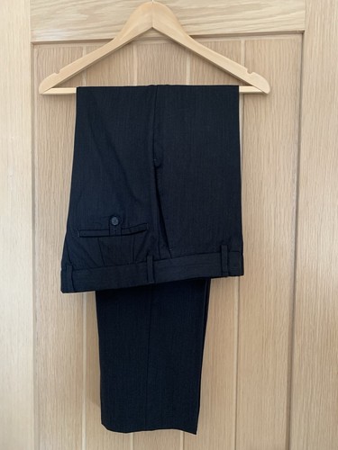 Mens LUXURY VERSACE COLLECTION WOOL SUIT In CHARCOAL GREY 40R *V.G.C* - Picture 7 of 8