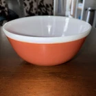 Vintage Pyrex Flameglo Orange  Mixing Bowl # 403