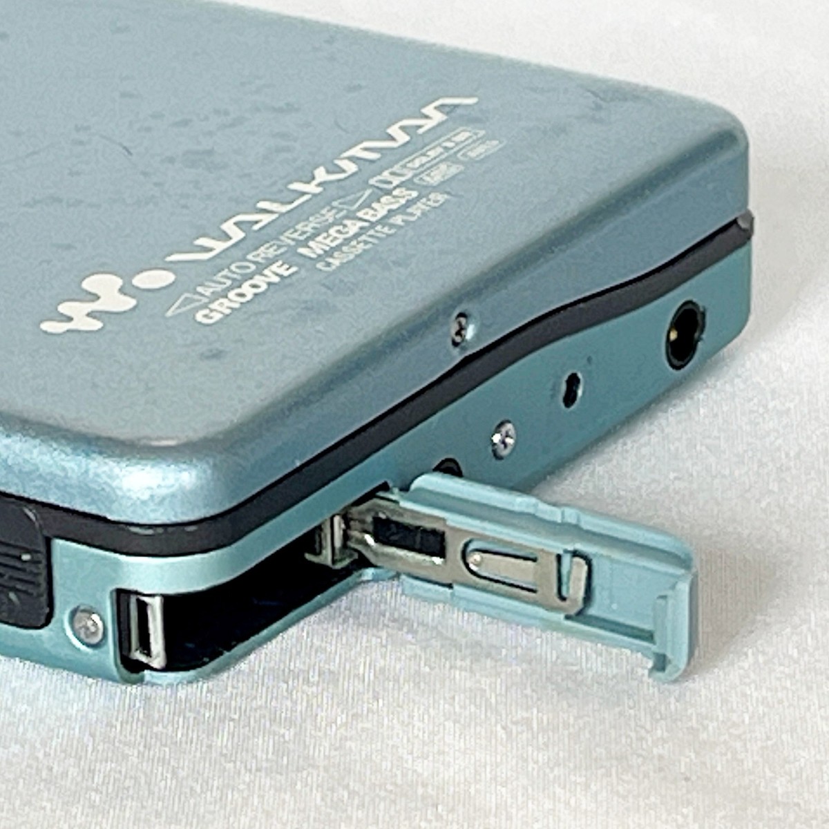 SONY WM-EX610 2000 Walkman Blue Vintage Cassette Player From Japan