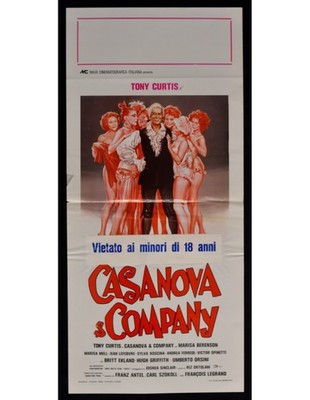 Casanova Und Company Tony Curtis Sylva Koscina Berenson Ekland B244