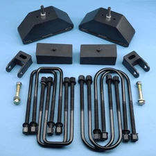 Front 3" Rear 2" Leveling Lift Kit 3.5"Axle 4WD W/ Auxiliary F250 F350 99-04 D50