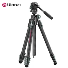 Ulanzi JJ06 Carbon Fiber Camera Tripod Stand Outdoor Travel for Canon Sony Nikon
