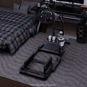 Hottoby Racing Simulator Cockpit Adjustable Fit Logitech G29 G920 Thrustmaster