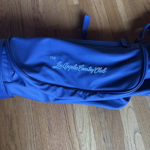 TITLELIST Linkslegend Carry Golf Bag - Navy -Logo Los Angeles Country Club- NWOT - Picture 2 of 15