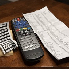 DISH Network 20.1 IR Wireless Remote Control Black For Dish Network Universal