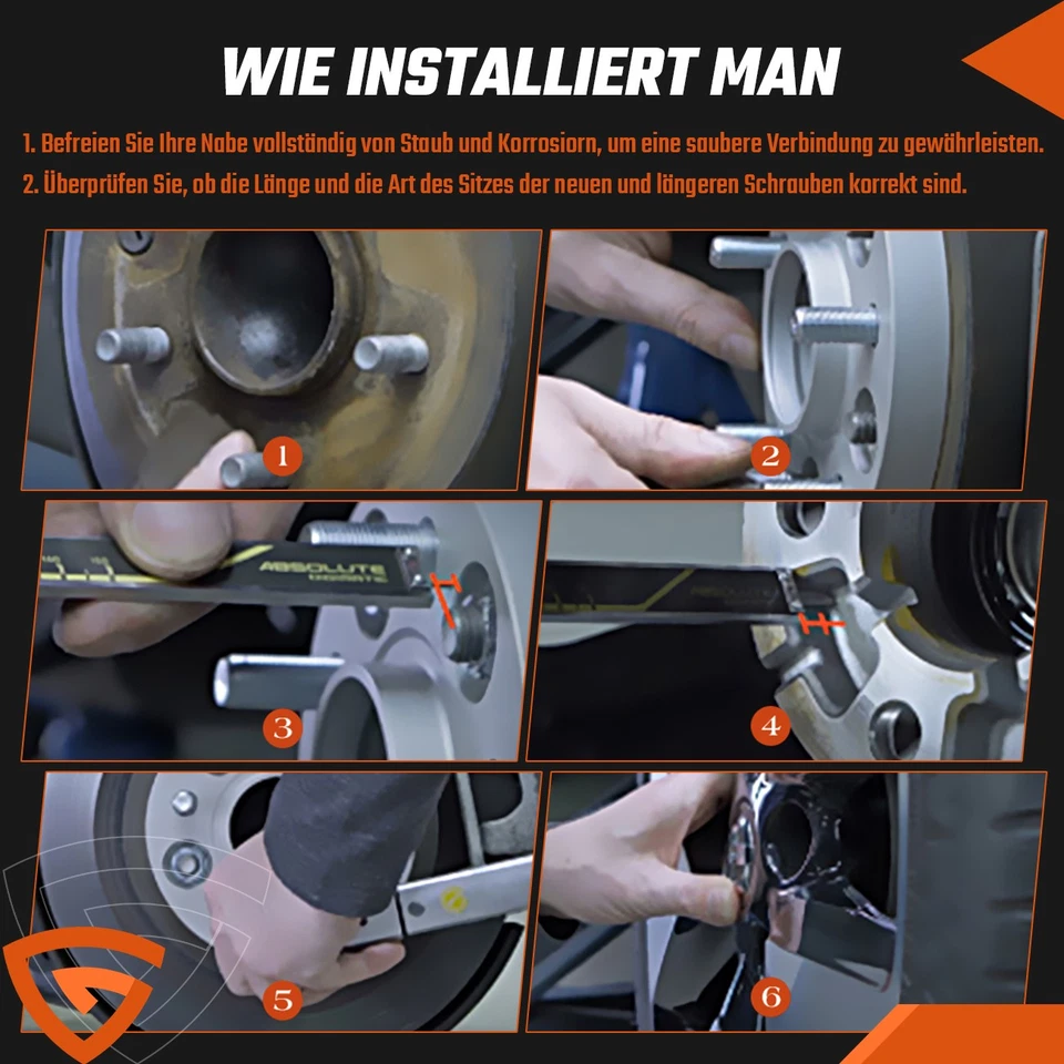 Wheel spacers spacers 72.6 VA 30 mm // 2 x 15 mm HA 40 mm // 2 x 20 mm DE - Image 4 of 4