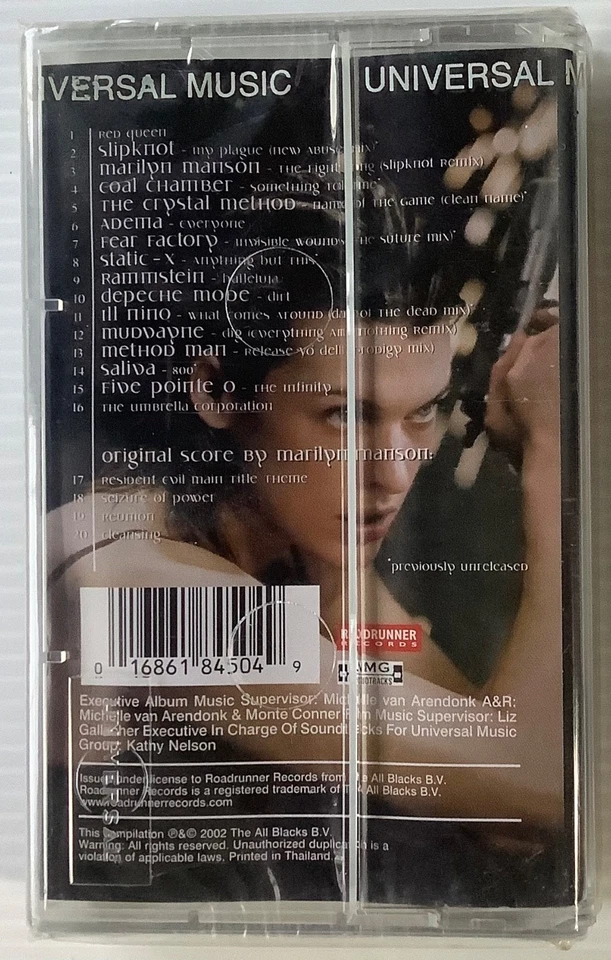 New Music From & Inspired By Resident Evil Original Thailand Cassette Seal - Image 2 of 3