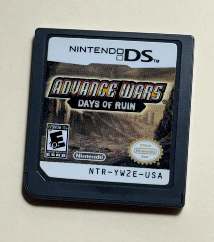 Advance Wars: Days of Ruin (Nintendo DS, 2008) Cartridge + Blank Case | Tested