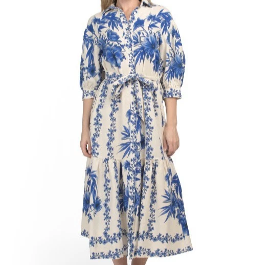 chinese dress ladies Penelope Dress – Calypso St Barth main image 1