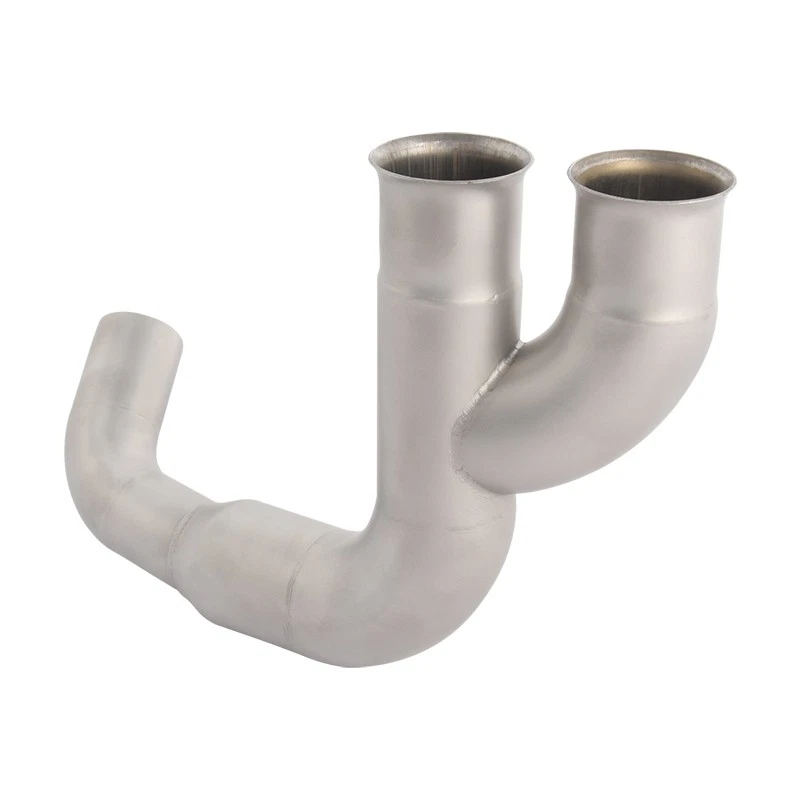 Tubo de acero tubo medio conexión escape para Ducati Scrambler 800 Icon 2023-2025 Foto 3 de 4