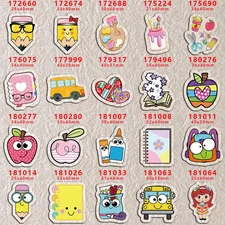 Acrylic Flatback Resins 10pcs Cute Transparent Sewing Jewelry DIY