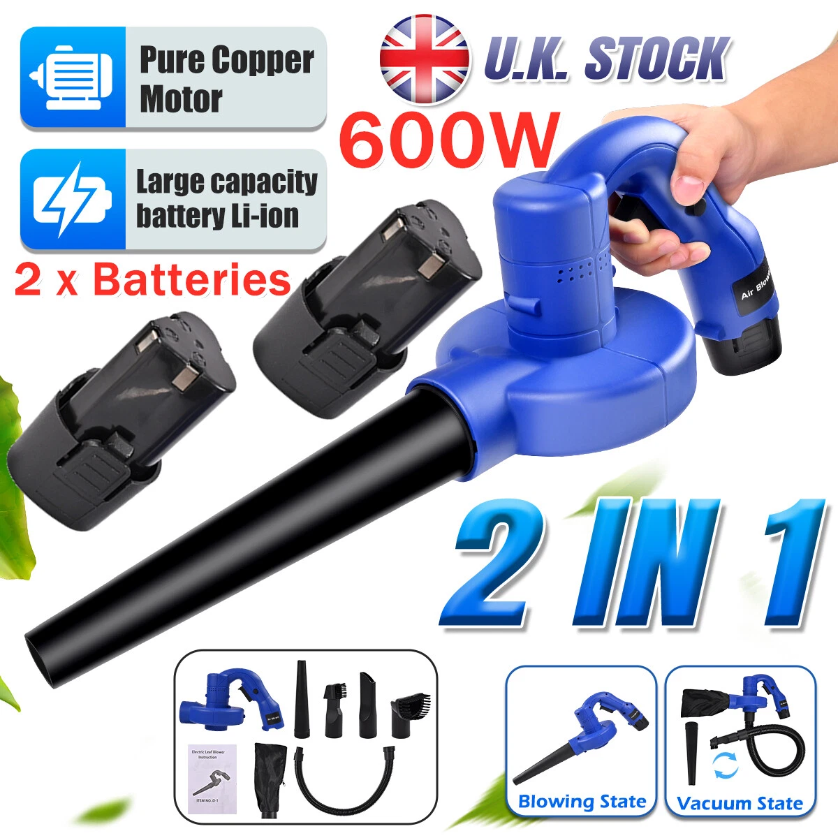 Leaf suction sale