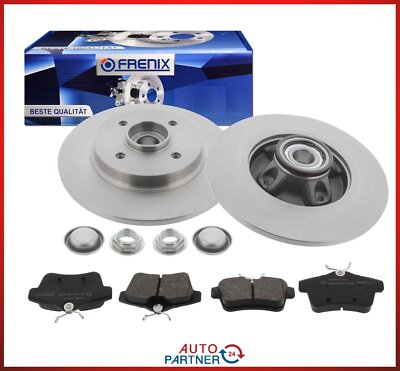 BREMSSCHEIBEN 268mm + BELÄGE HINTEN FÜR CITROEN C4 DS4 DS5 + PEUGEOT 3008 5008