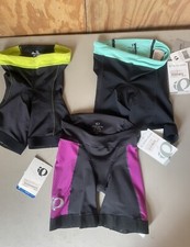 Pearl Izumi Triathlon Shorts Bundle - Women's XS - NEW With Tags Old Stock