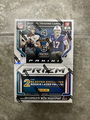 Brand New Sealed 2021 Panini NFL Football Prizm Blaster Box (Mac Jones? Lance?)