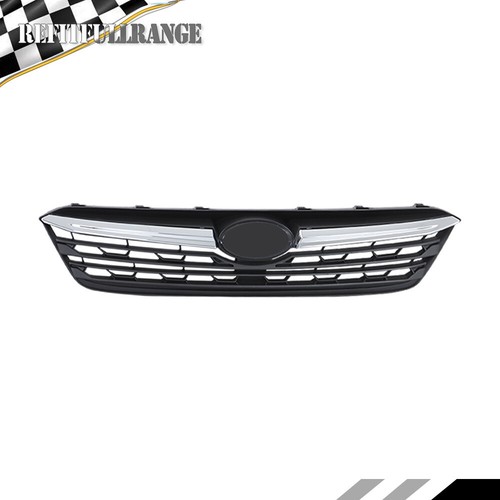 Conjunto de rejilla de parachoques delantero con moldura cromada para Subaru Impreza 2020-2023 - Imagen 2 de 11