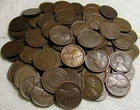 2 ROLLS OF 1918 D DENVER LINCOLN WHEAT CENTS FROM PENNY COLLECTION LOT SET COINS