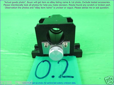Laser Fillter part as 1st photo, From particle counter system, Unknown data.