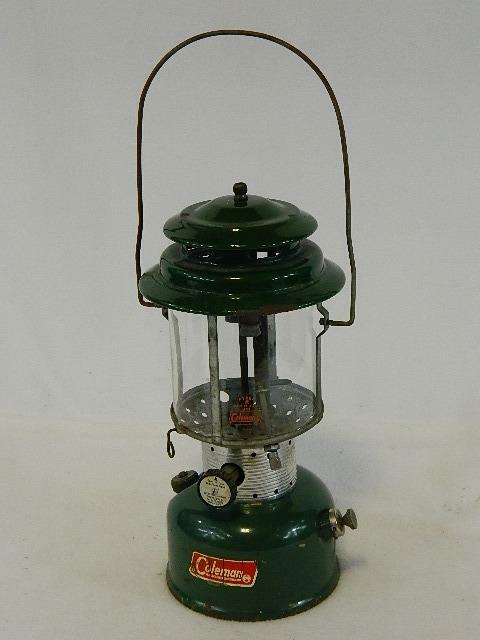 Vintage Coleman Double Mantle Lantern Model 220f - 228f for Vintage Coleman Double Mantle Lantern Model 220f - 228f for
