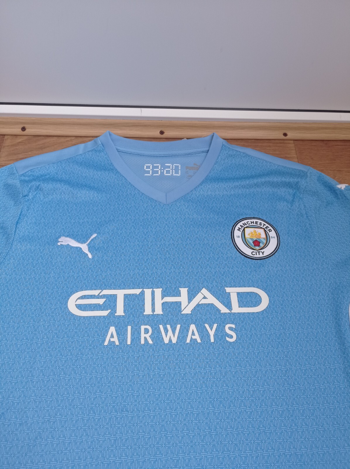 Puma Manchester City 2021-2022 Men’s Size XXL 2XL Soccer Jersey Replica Jersey thumbnail 2