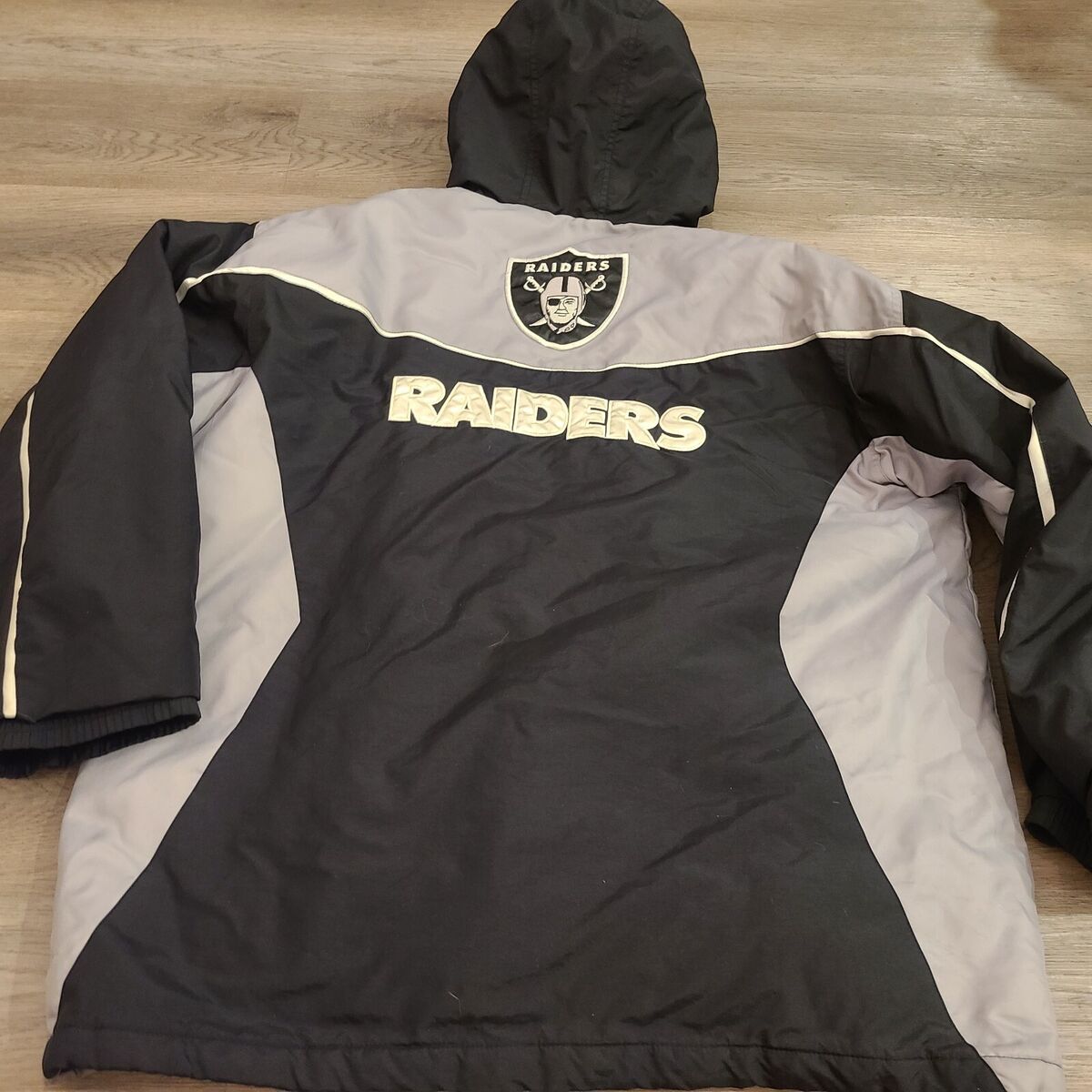 Vintage NFL Oakland Raiders Zipper Hoodie Jacket Mens XL Vintage NFL Oakland Raiders Zipper Hoodie Jacket Mens XL