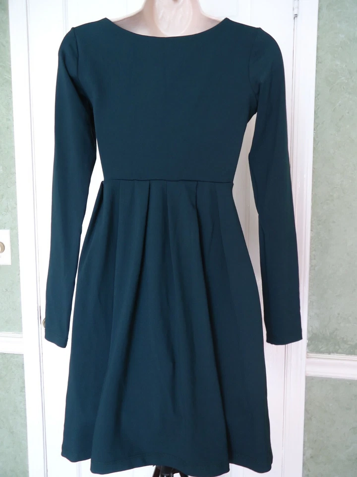 Susana Monaco XS трикотажное платье anthropologie bebe квадратная плиссировка - Изображение 2 из 4