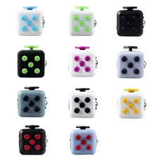 Fidget Cube Stress Anxiety Focus Relief Toy Desk Adults Kids Gift Spinner Autism